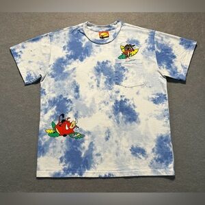 Disney Parks Timon & Pumbaa Tie Dye T-Shirt Men’s Large Blue Lion King